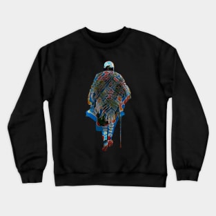 Portrait of a Road Warrior Crewneck Sweatshirt